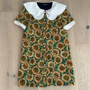 Sister Jane sunflower print mini dress size s
